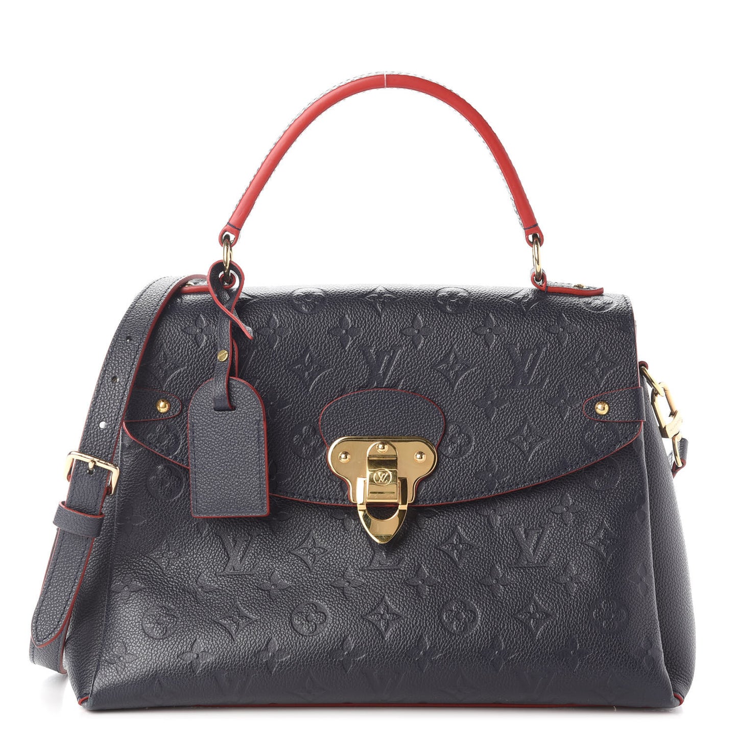 Empreinte Georges MM Marine Rouge