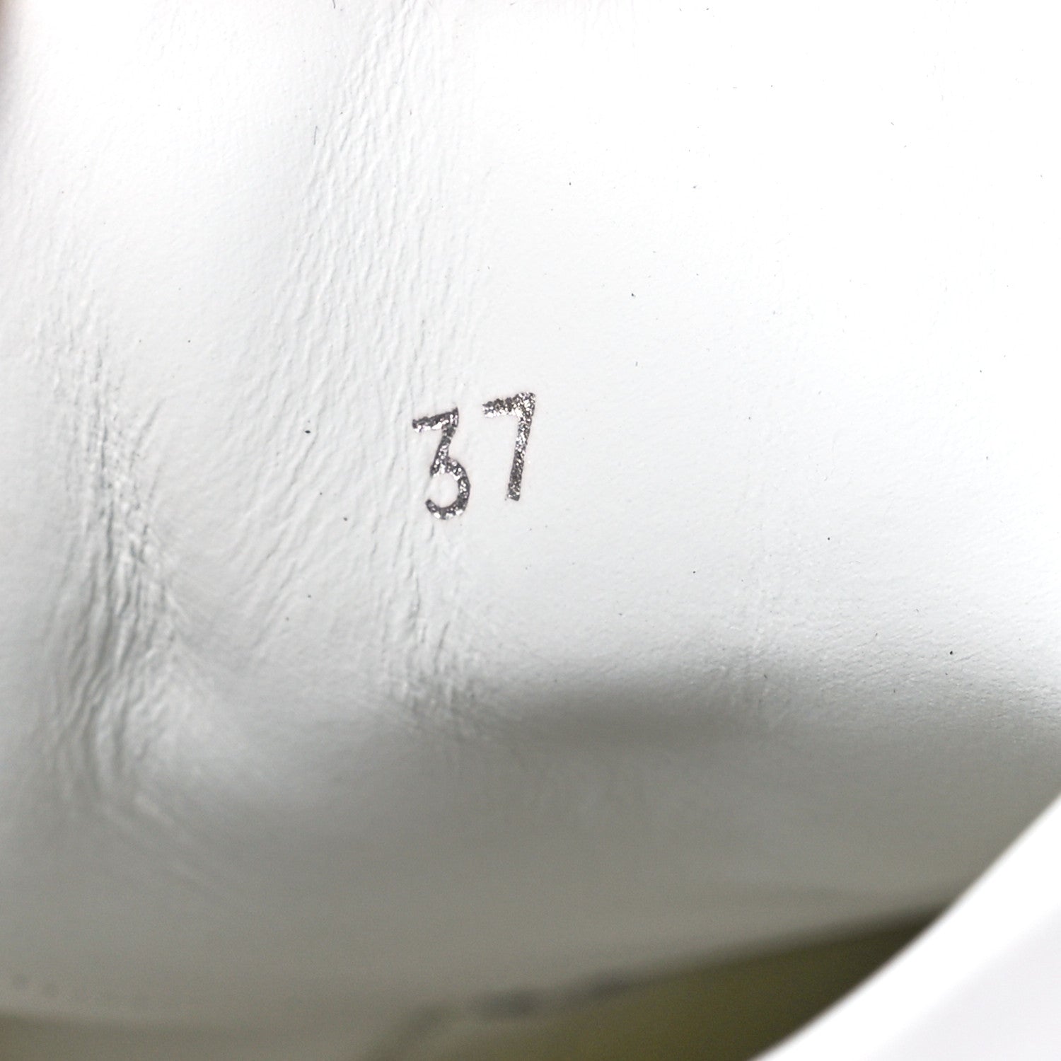 Christian Louboutin Patent Calfskin Womens Fun Vieira Flat Sneakers 37 Bianco 9 of 10