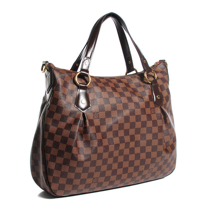Louis Vuitton Damier Ebene Evora MM 3 of 9
