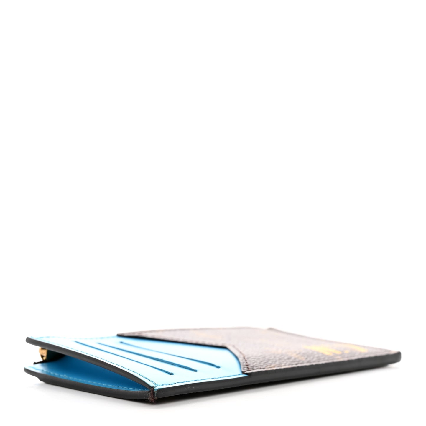 Monogram Vintage Calfskin Trunk L'œil Coin Card Holder