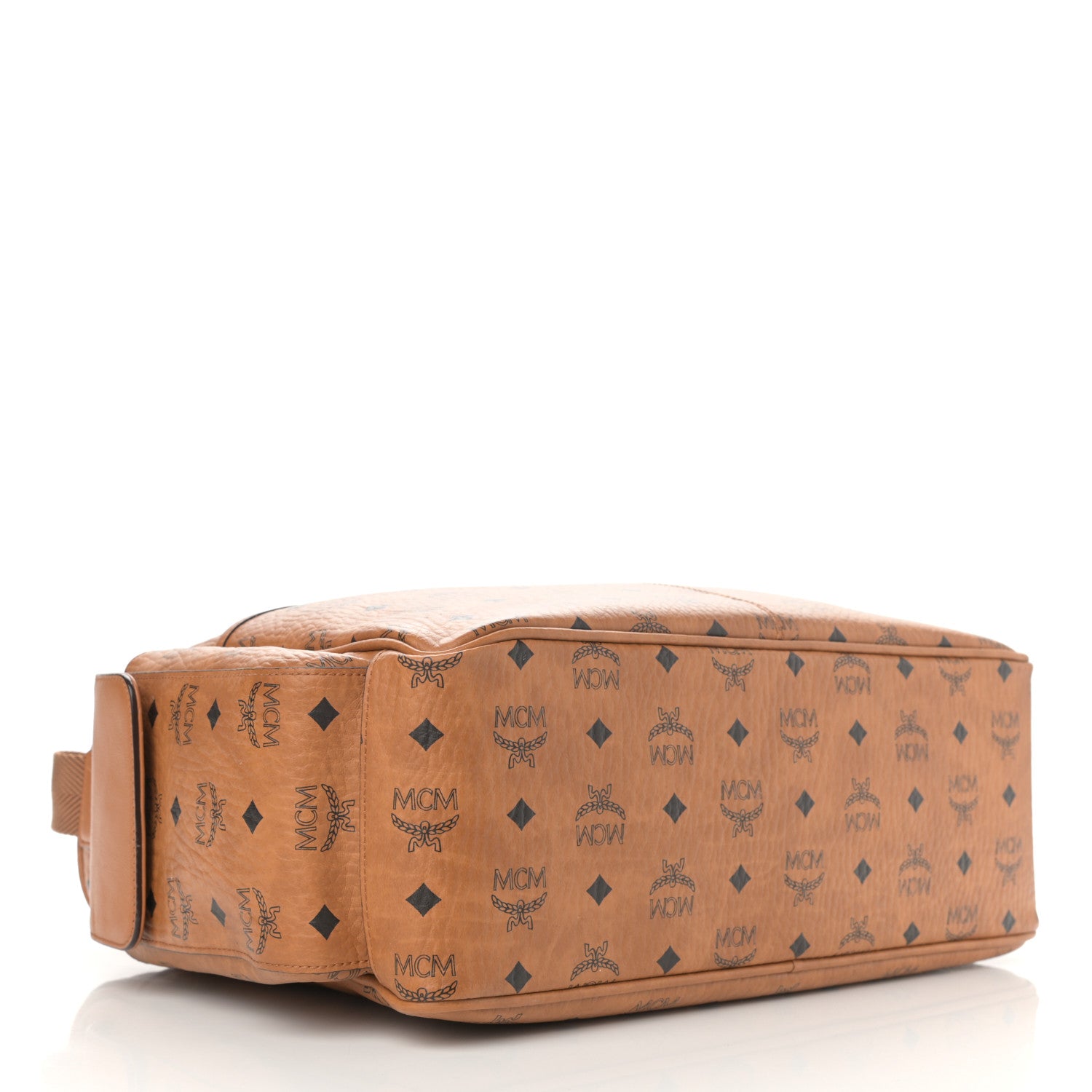 MCM Visetos Large Klassik Diaper Bag Cognac 5 of 13