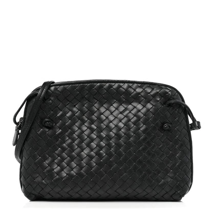 Bottega Veneta Nappa Intrecciato Nodini Bag Black 1 of 14