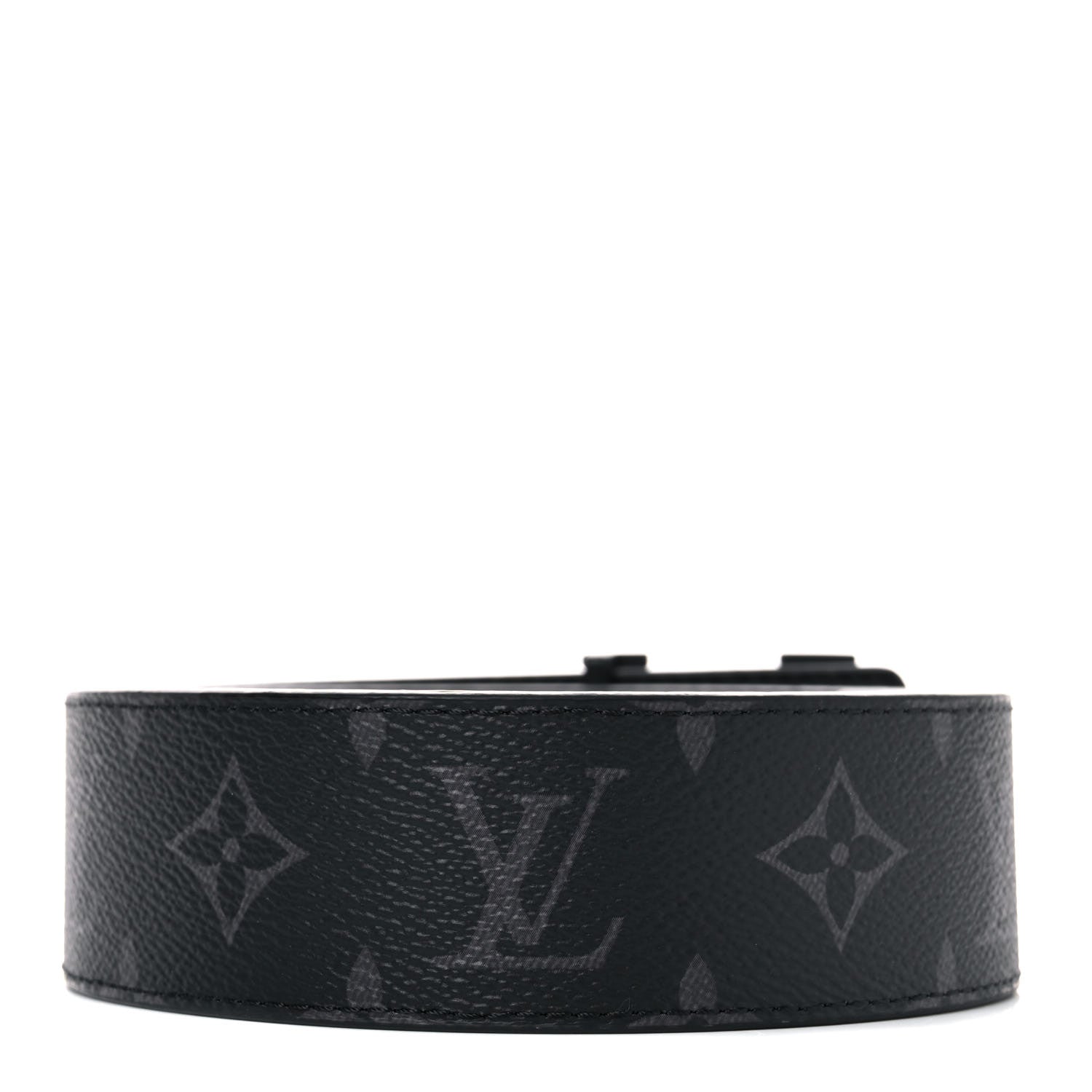 Louis Vuitton Calfskin Monogram Eclipse 40mm LV Initiales 100 40 2 of 7