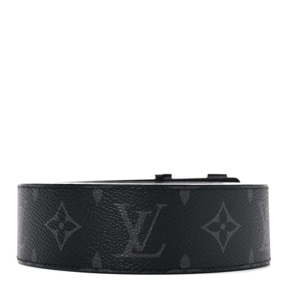 Louis Vuitton Calfskin Monogram Eclipse 40mm LV Initiales 100 40 2 of 7