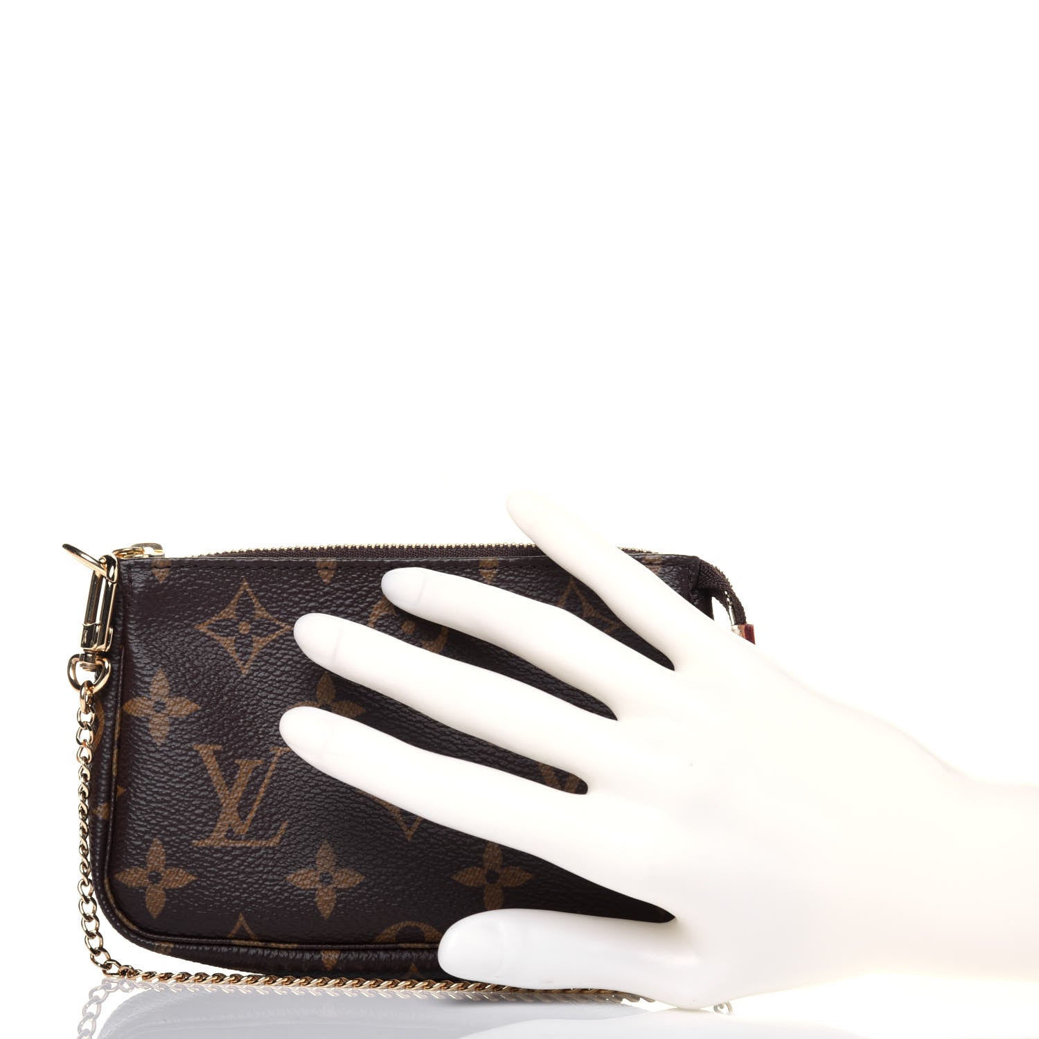 Louis Vuitton Monogram Mini Pochette Accessories 2 of 10