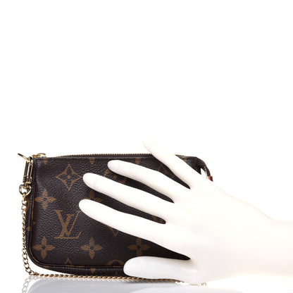 Louis Vuitton Monogram Mini Pochette Accessories 2 of 10