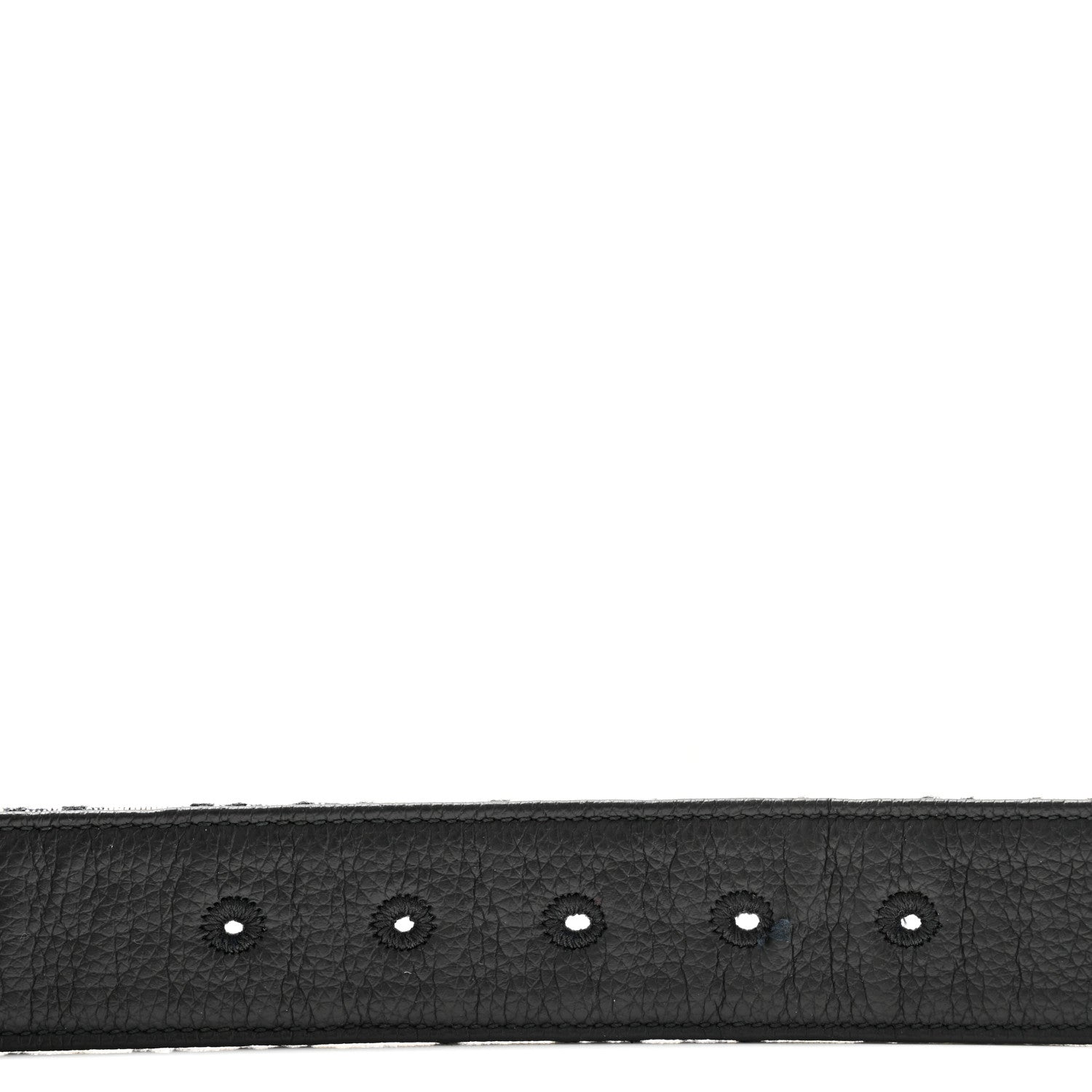 Christian Dior Oblique 30 Montaigne 35mm Belt 90 36 Blue 4 of 6