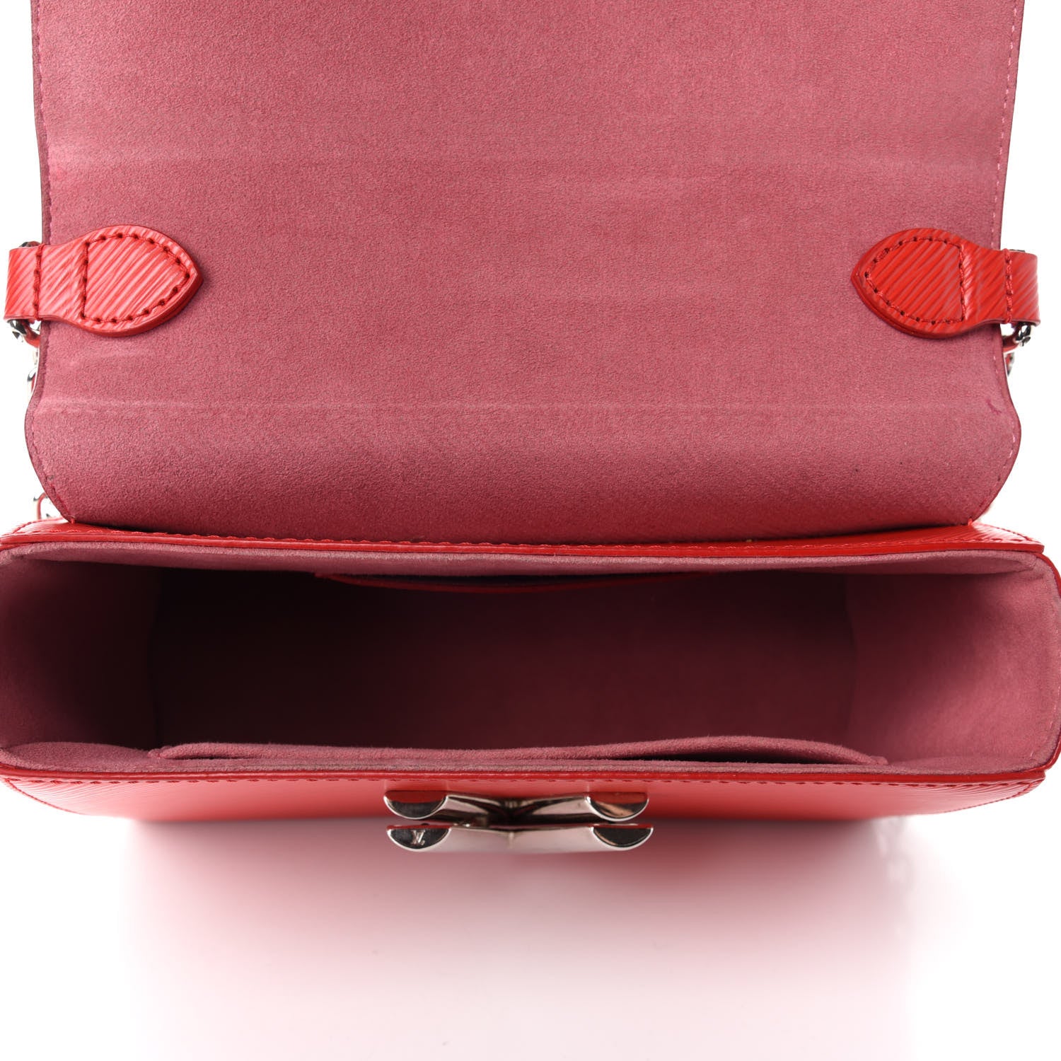 Louis Vuitton Epi Twist Shoulder Bag MM Coquelicot 5 of 14