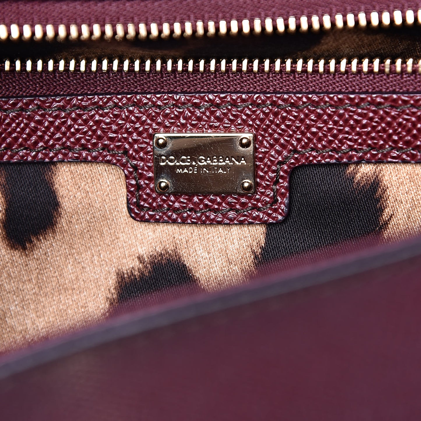 Dauphine Large Miss Sicily Satchel Burgundy