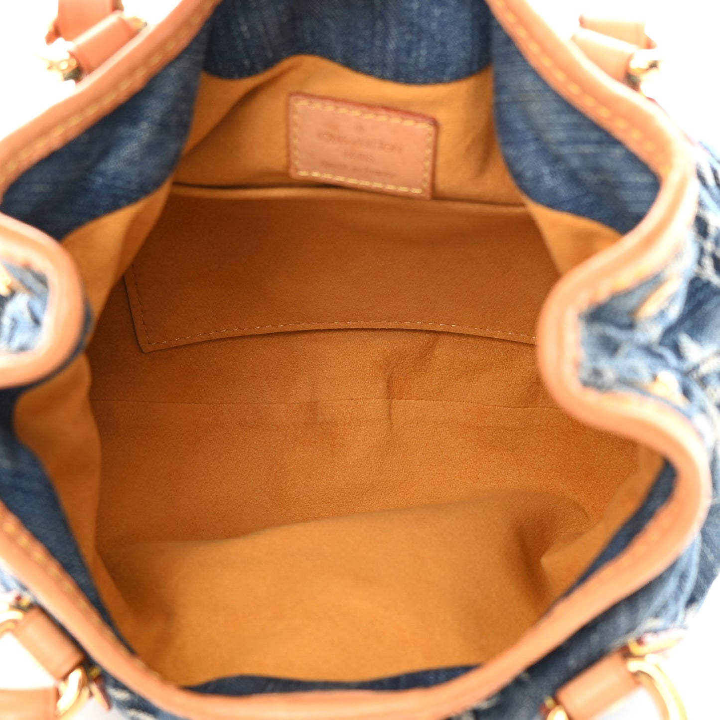 Monogram Denim Pleaty Blue