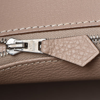 Hermes Taurillon Clemence Birkin 35 Argile 12 of 33