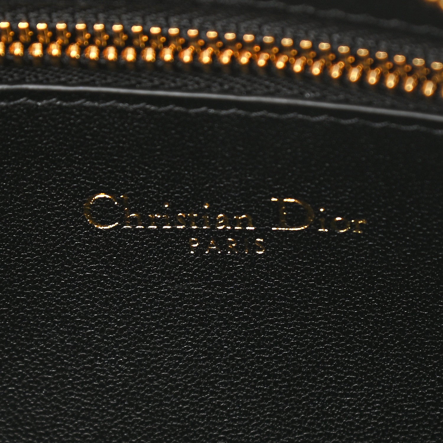 Christian Dior Supple Calfskin Caro Double Pouch Black 7 of 10