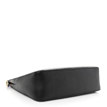 Givenchy Coated Canvas Logo 4G Embossed Small Moon Cut Out Shoulder Bag Black 4 of 9