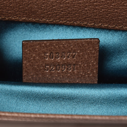 Gucci GG Supreme Monogram Web Small Ophidia Chain Shoulder Bag Brown 7 of 9