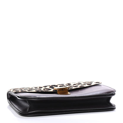 Celine Smooth Calfskin Large Classic Box Flap Bag Black 3 of 4