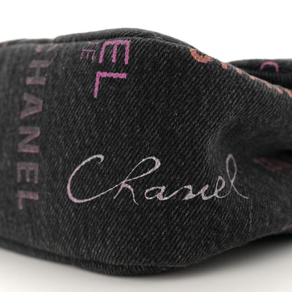 Chanel Denim Quilted Denim Mood Mini Rectangular Flap Black Multicolor 10 of 11