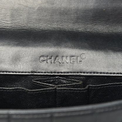 Chanel Lambskin East West Chocolate Bar Flap Black 6 of 11
