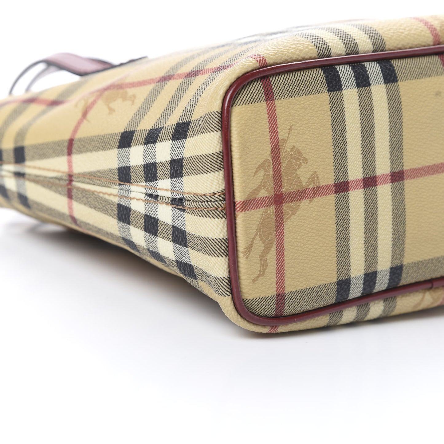 Haymarket Check Small Tote Red
