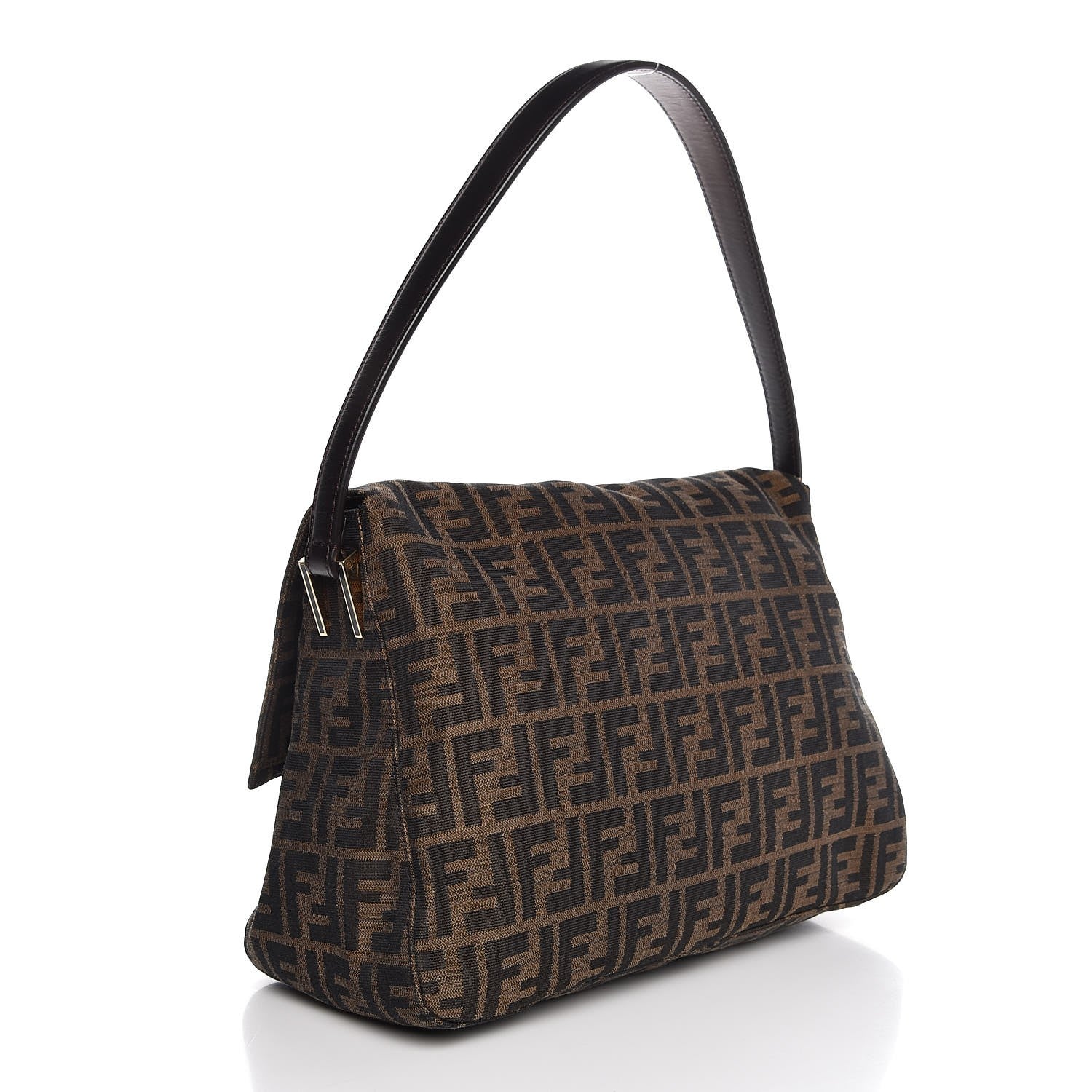 Fendi Zucca Big Forever Mama Baguette Tobacco 3 of 7