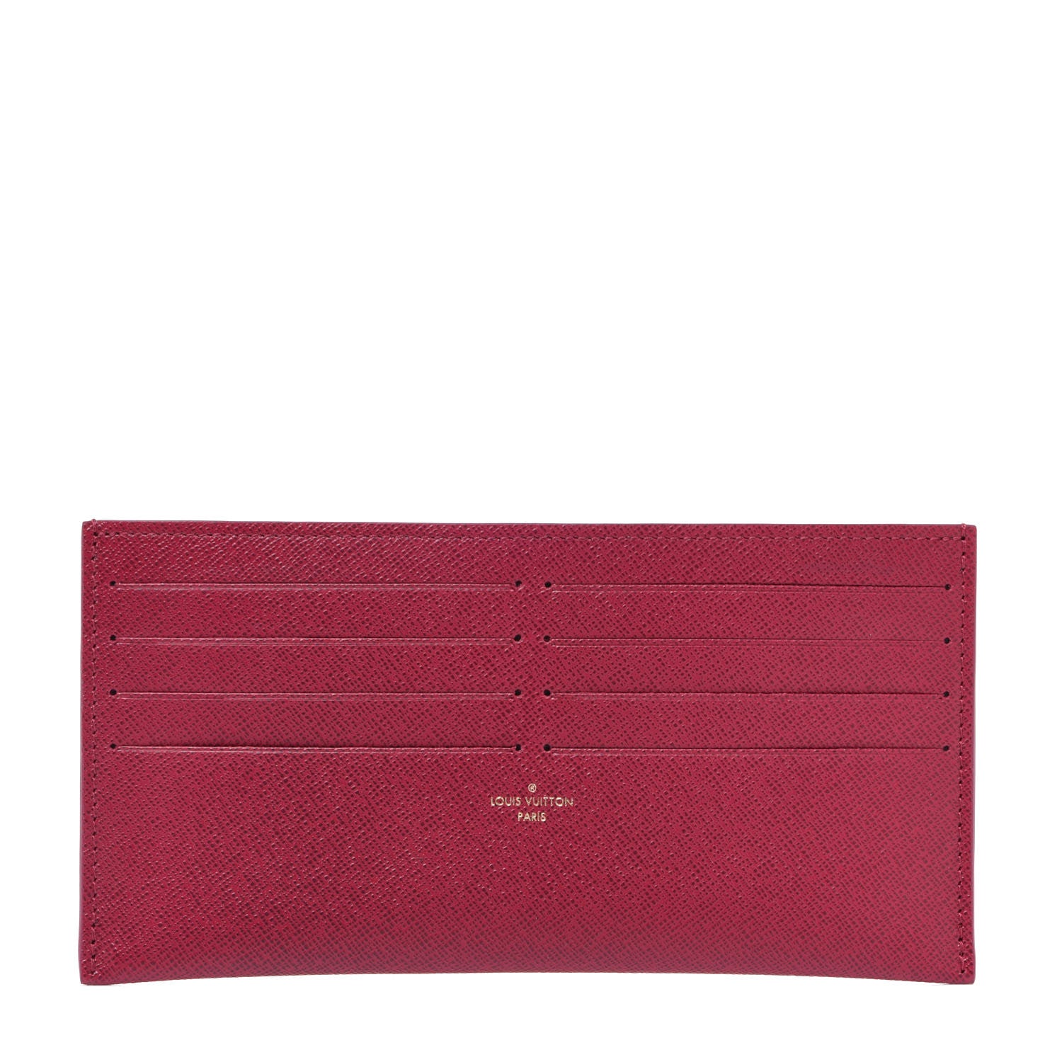 Louis Vuitton Calfskin Felicie Card Holder Insert Fuchsia 1 of 6