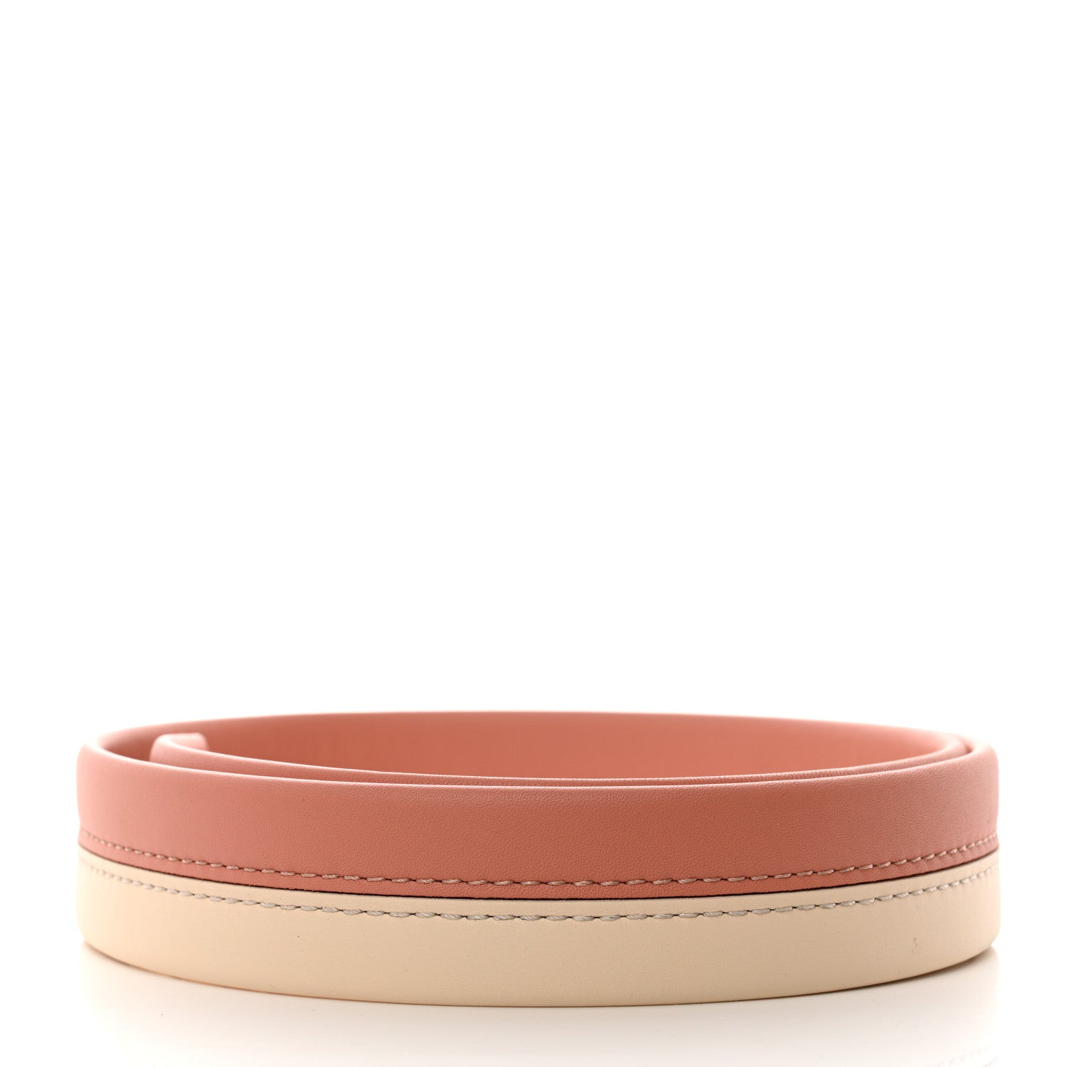 Louis Vuitton Calfskin Cluny BB Shoulder Strap Creme Vieux Rose 2 of 5