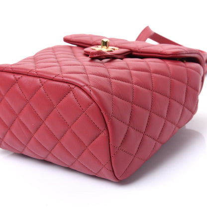 Chanel Calfskin Quilted Mini Urban Spirit Backpack Red 6 of 10