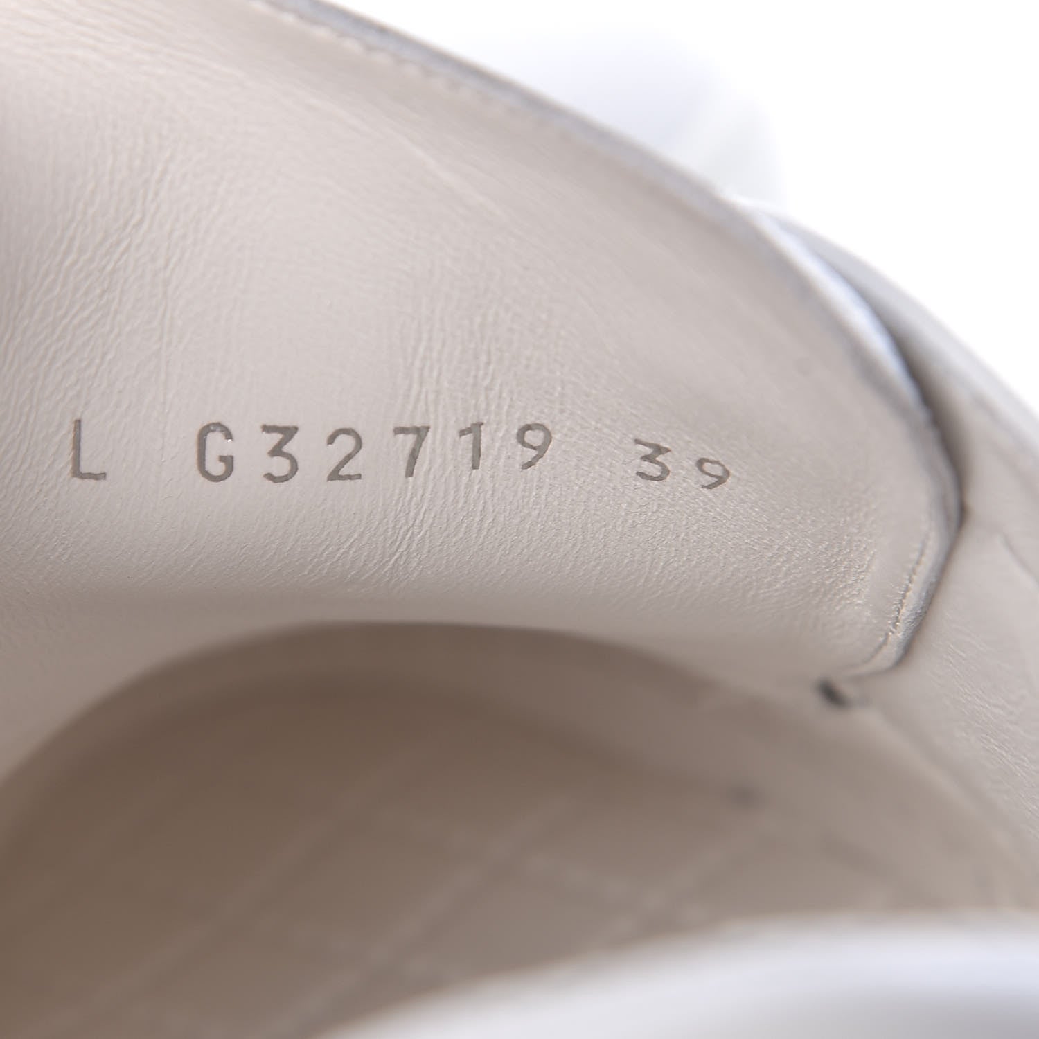 Chanel Calfskin Gum Womens CC Sneakers 39 White 7 of 9