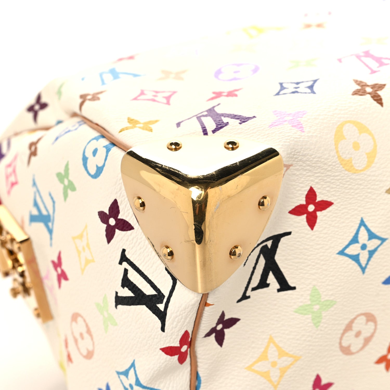 Louis Vuitton Monogram Multicolor Speedy 30 White 10 of 11