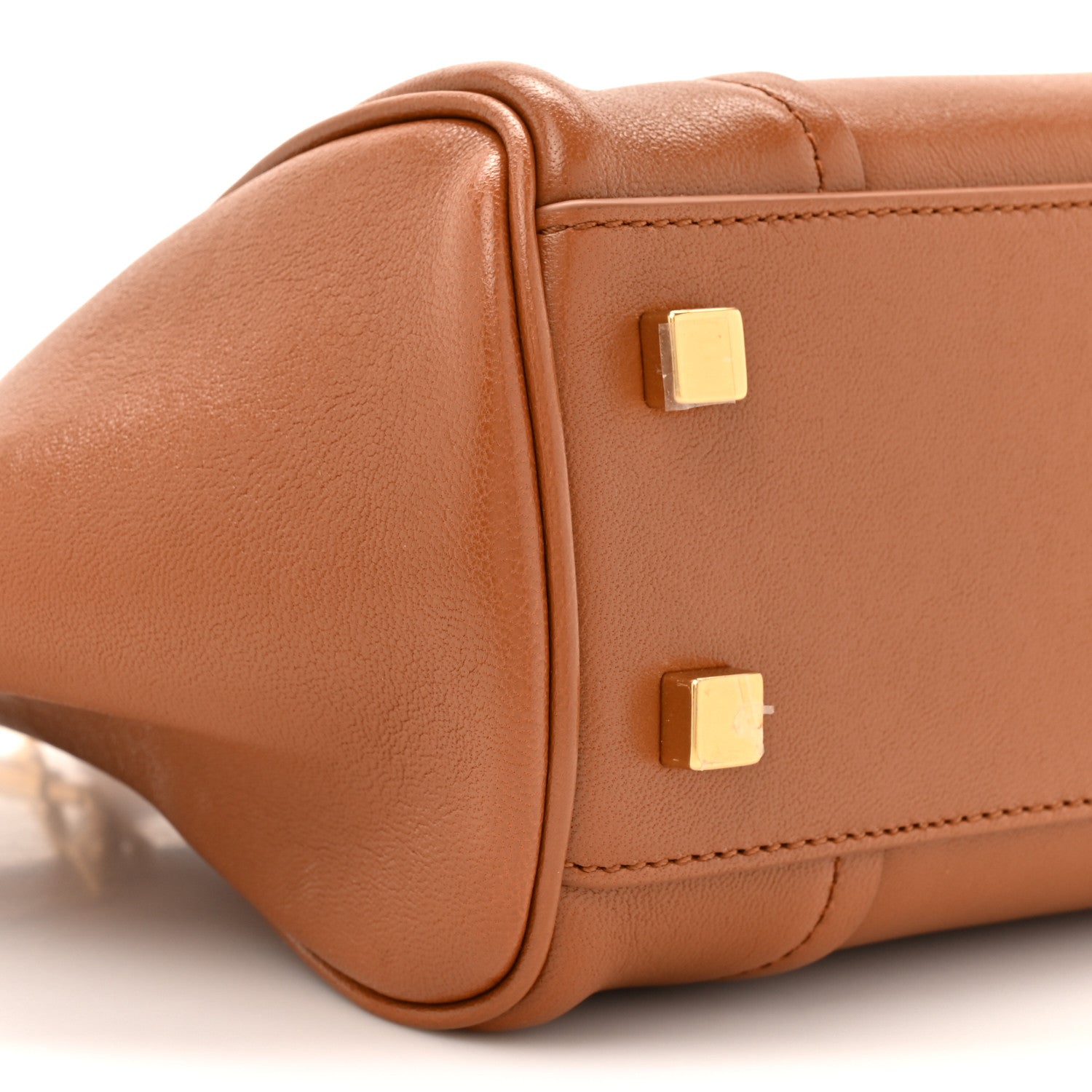 Celine Supple Shiny Lambskin Small New Luggage Soft Tan 1845671