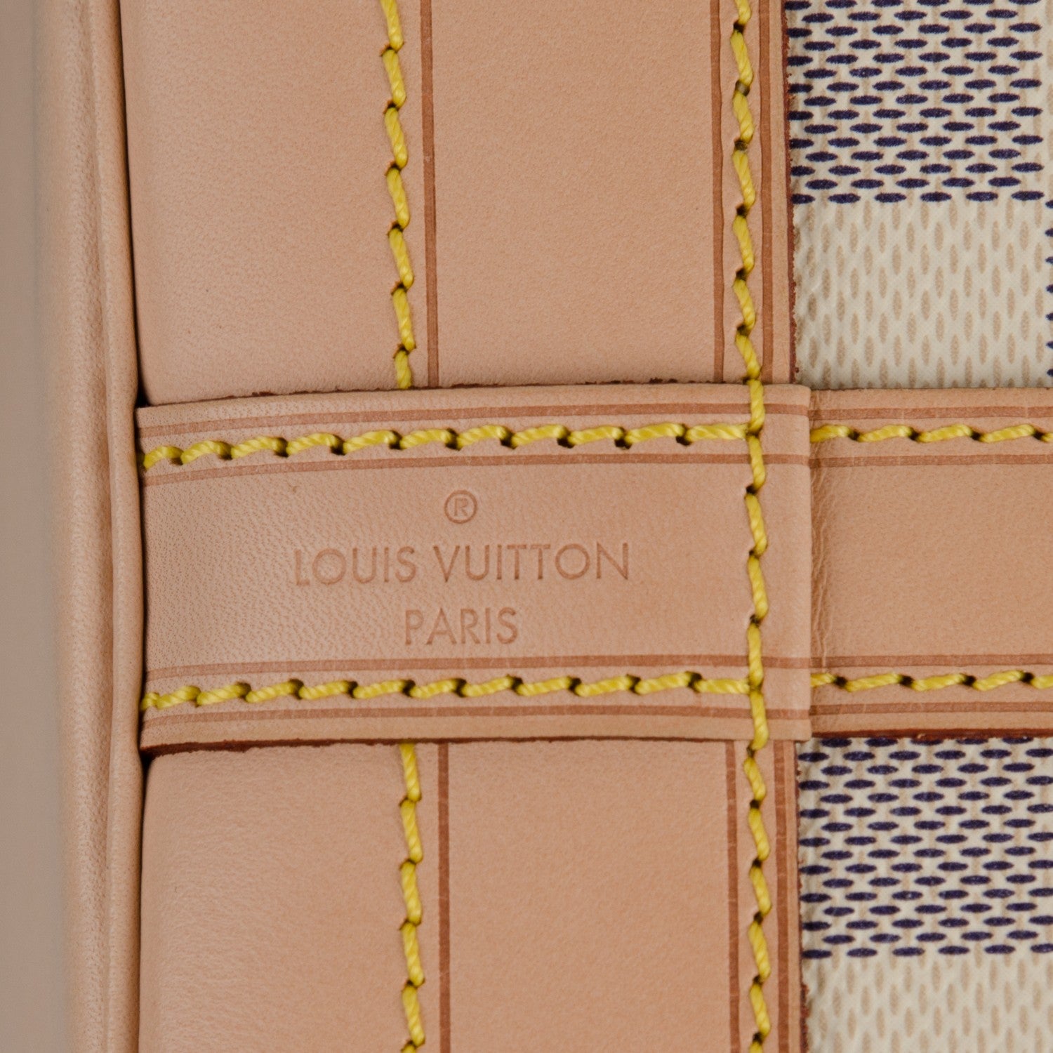 Louis Vuitton Damier Azur Noe 6 of 8