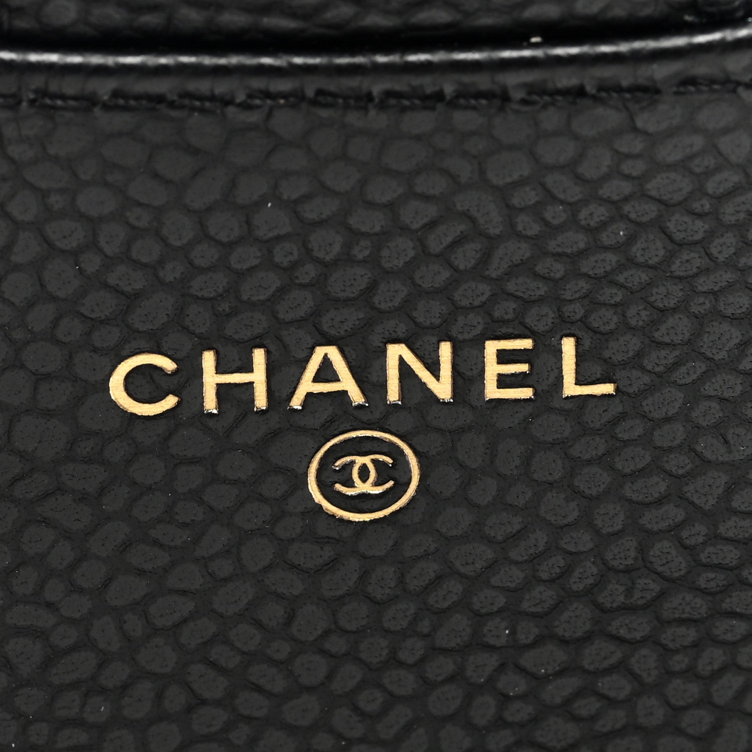 Chanel Caviar Quilted Flap Card Holder Wallet Black 6 of 8
