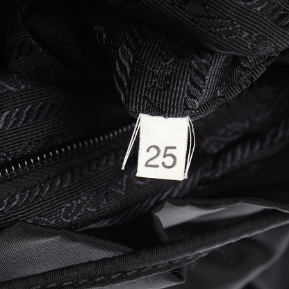 Prada Nylon Vela Medium Backpack Black 7 of 14