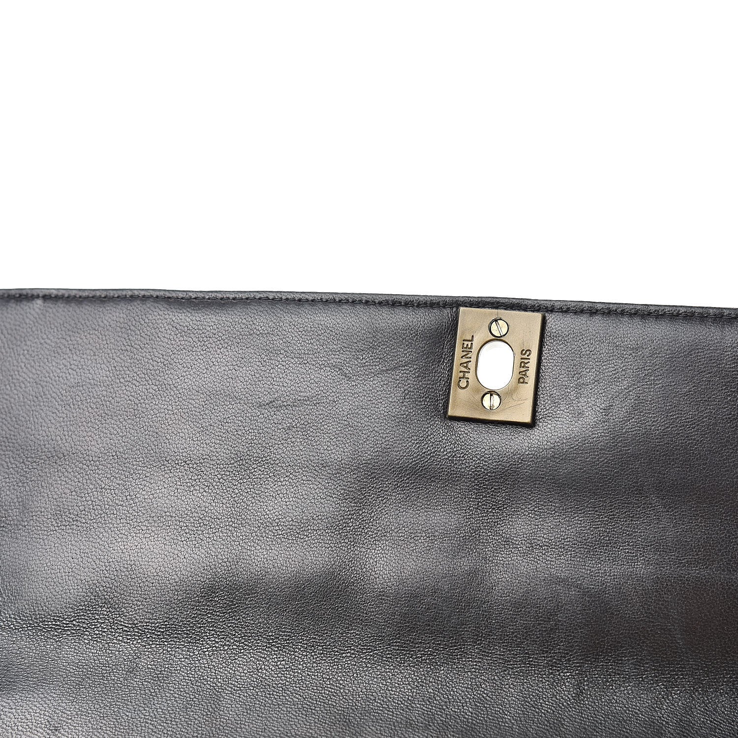 Chanel Lambskin East West Chocolate Bar Flap Black 13 of 16