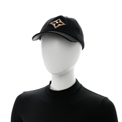 Louis Vuitton Monogram Cotton Jacquard Embroidered LV Day Cap M Black 2 of 11