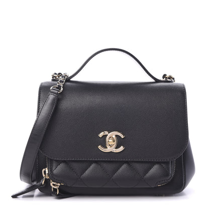 Chanel Caviar Quilted Small Business Affinity Flap Black 1 of 11