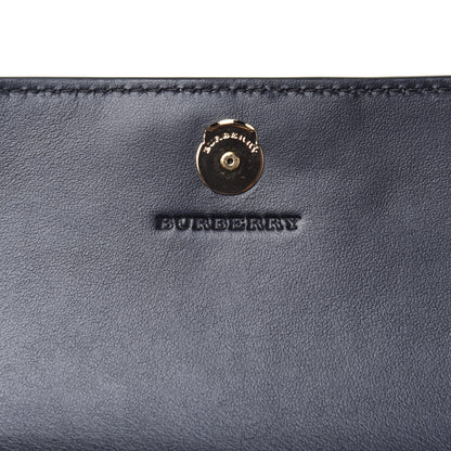 Burberry Haymarket Check Henley Wallet On Chain Black 6 of 10