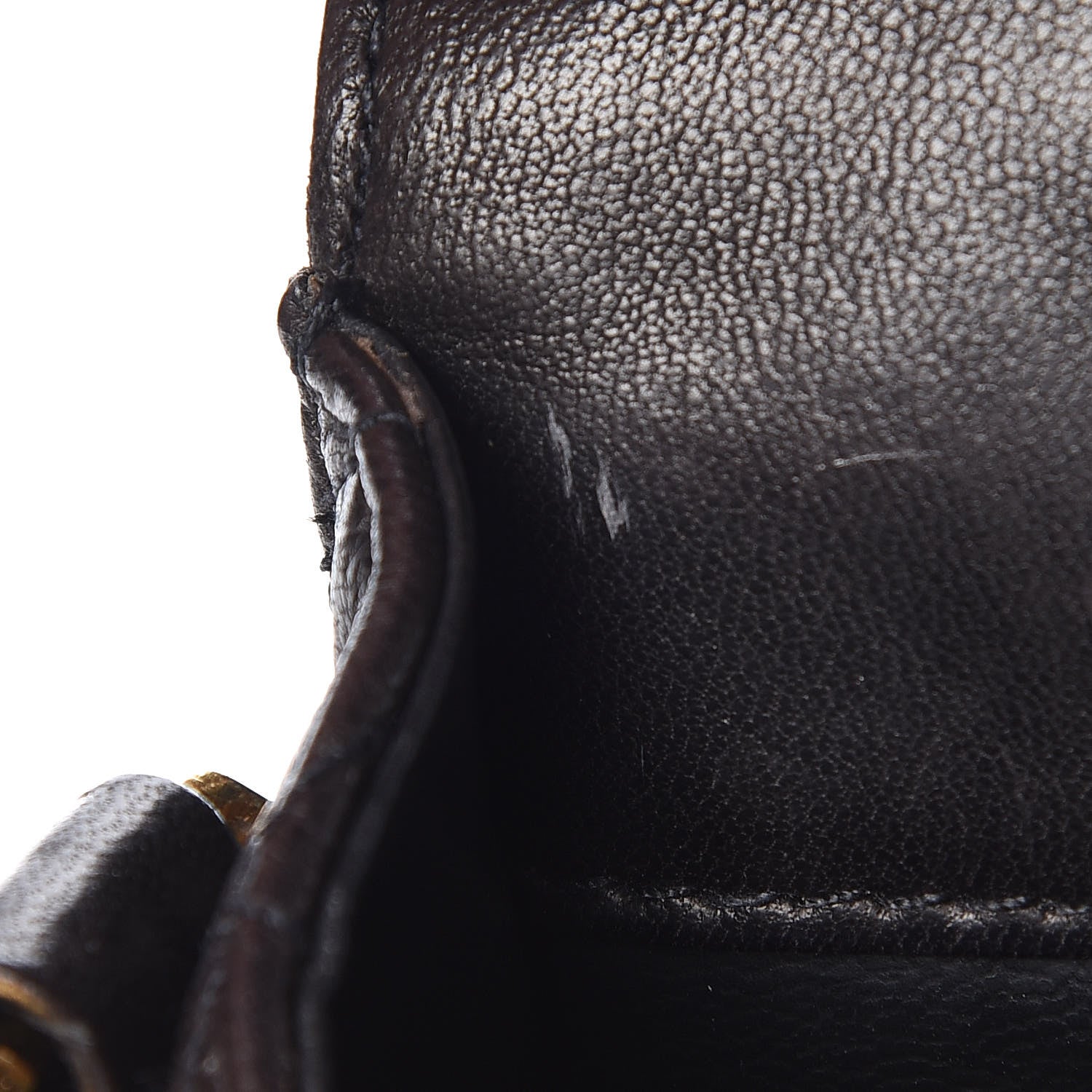 Chanel Lambskin Quilted Phone Holder Black 7 of 11