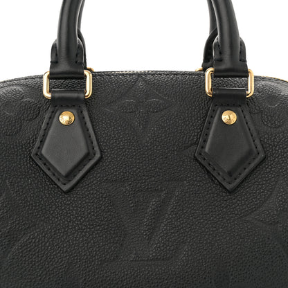 Louis Vuitton Empreinte Monogram Giant Speedy Bandouliere 20 Black 7 of 9