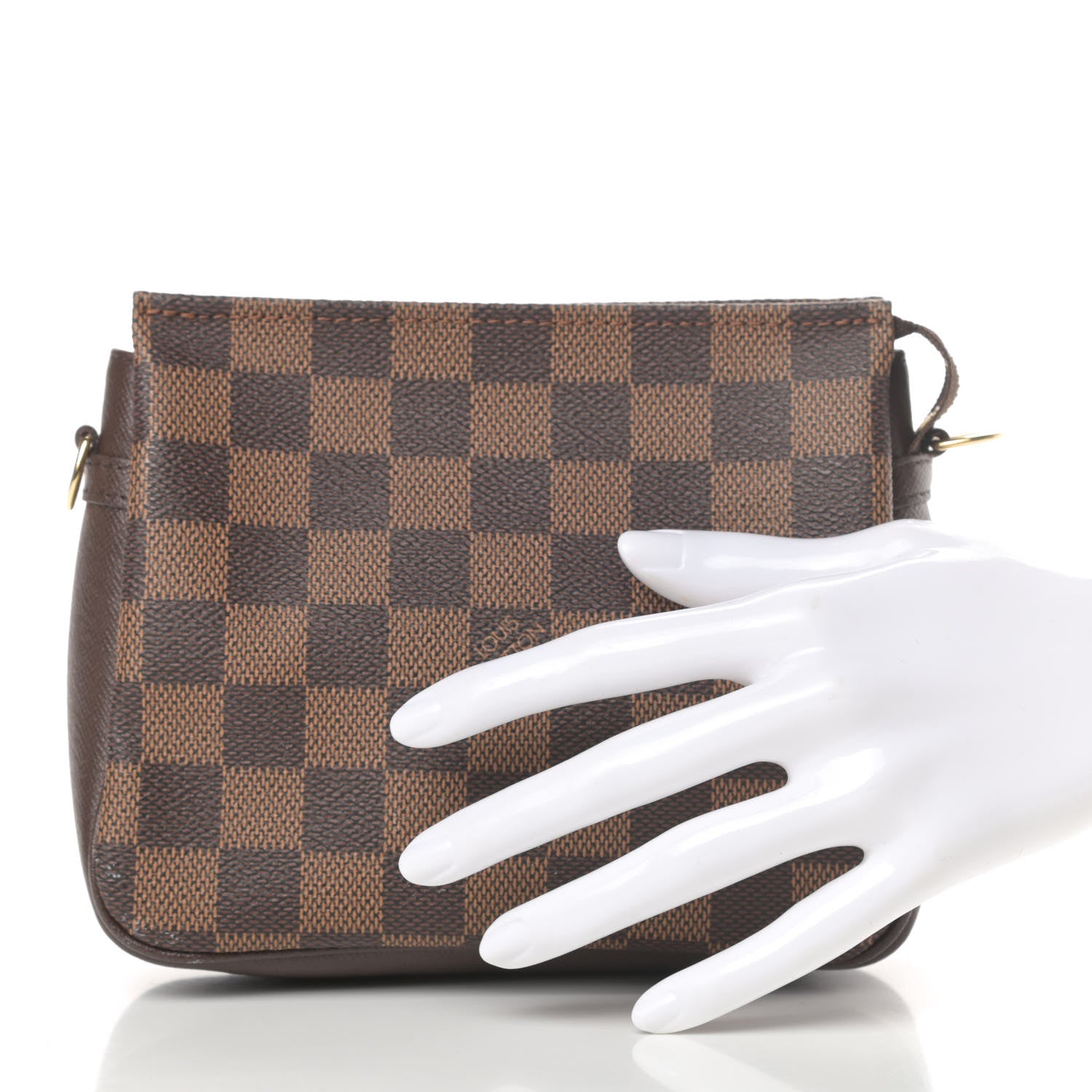 Louis Vuitton Damier Ebene Trousse Make Up Bag Pochette 2 of 11