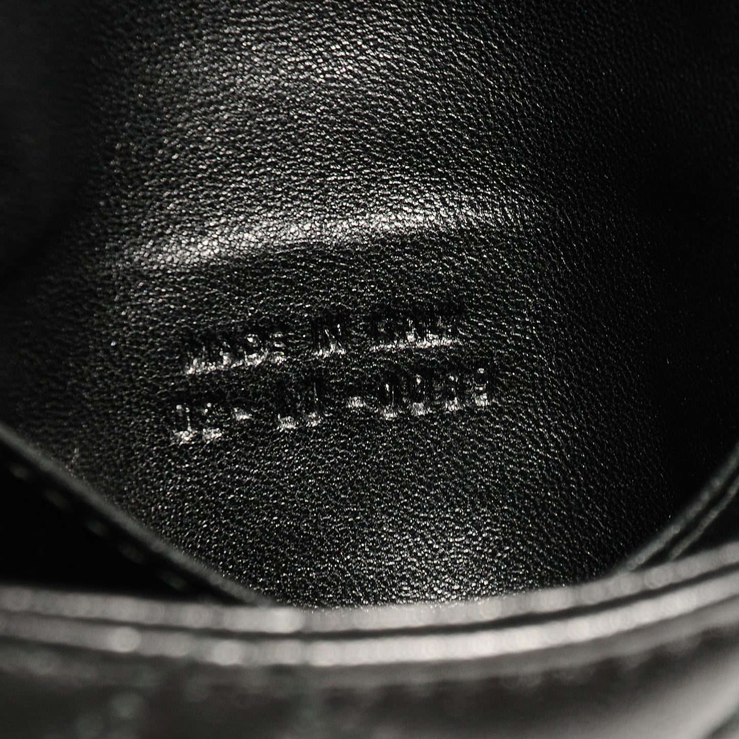Lambskin Cannage Lady Dior Pochette Black