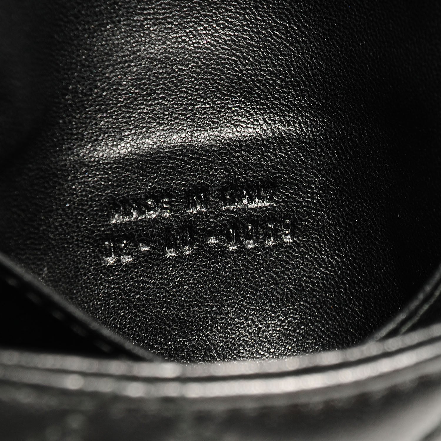 Christian Dior Lambskin Cannage Lady Dior Pochette Black 7 of 7