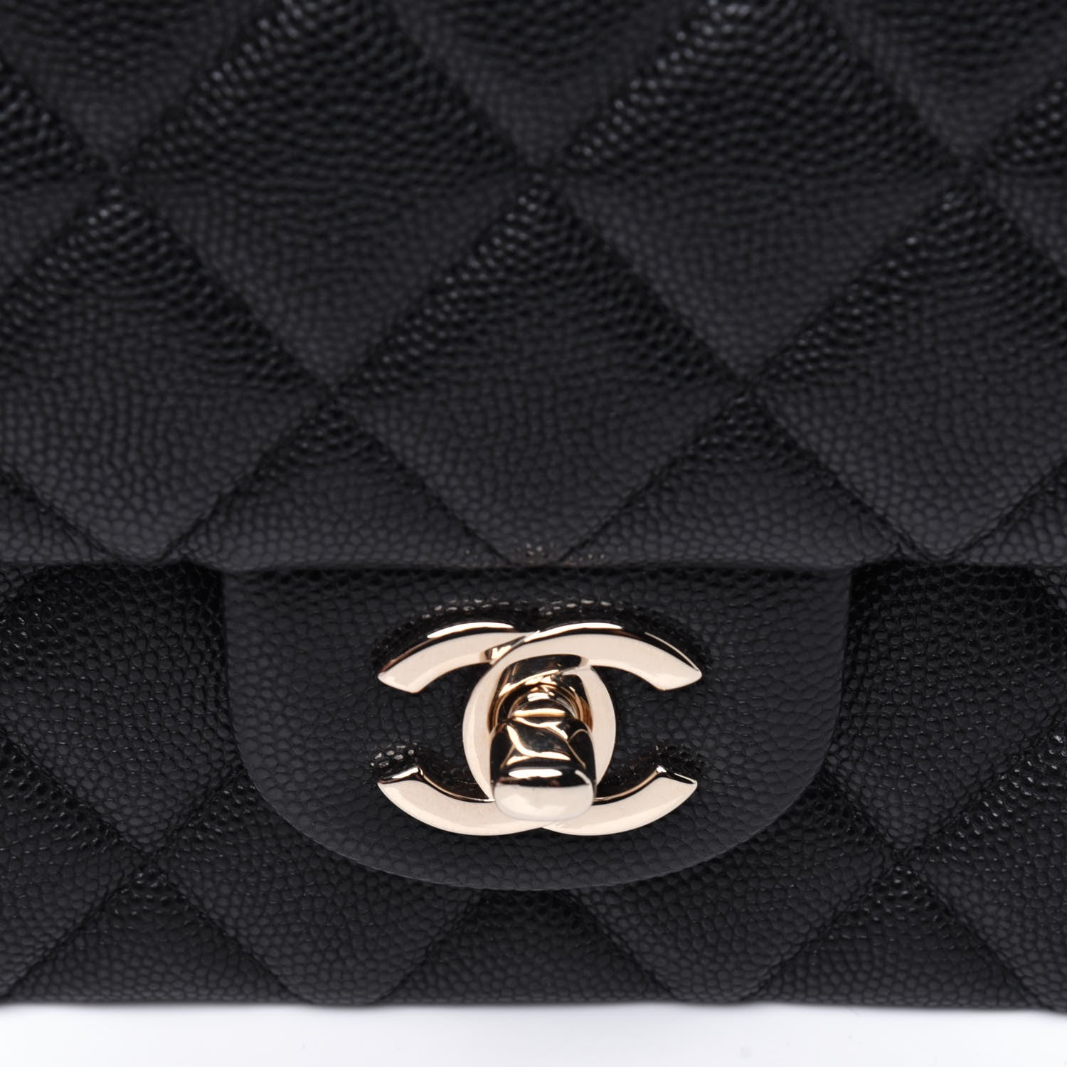 Chanel Caviar Quilted Flap Clutch Black 10 of 11