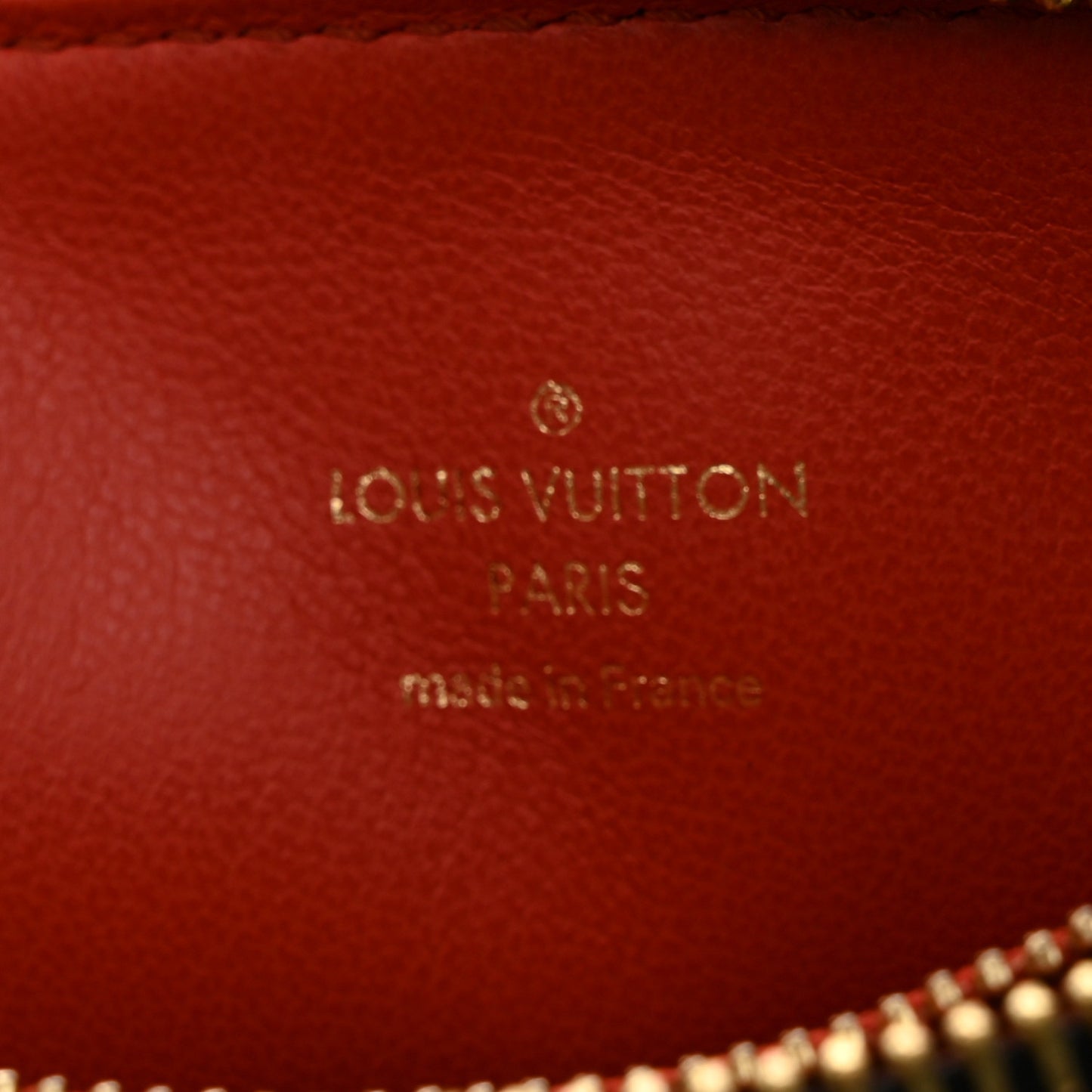 Lambskin Embossed Monogram Coussin BB Black