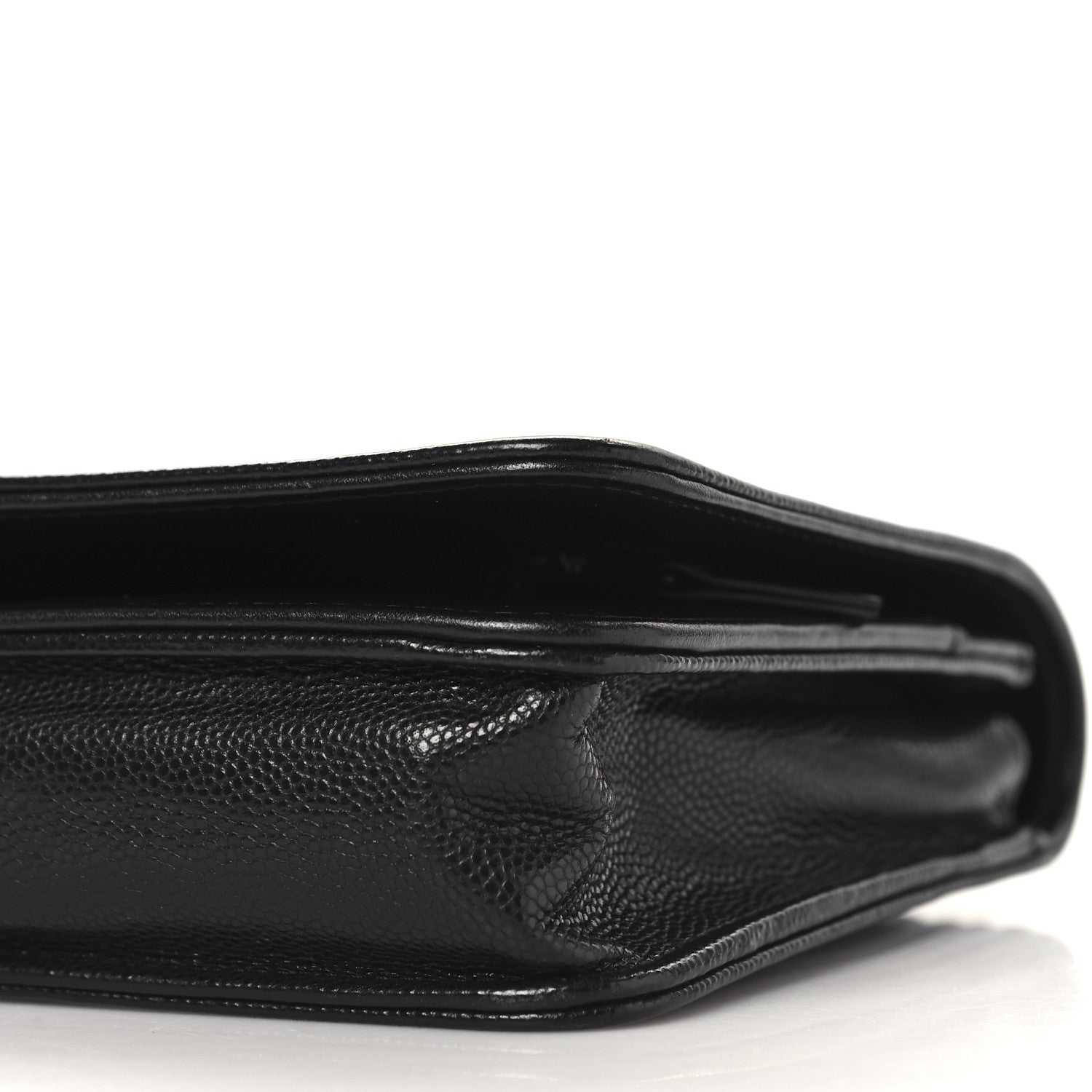Chanel Caviar Quilted Boy Wallet On Chain WOC Black 11 of 12