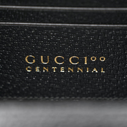 Gucci Grained Calfskin Gucci 100 Mini Bag Green 5 of 10
