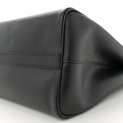 Prada Saffiano Cuir Medium Tote Black 10 of 13
