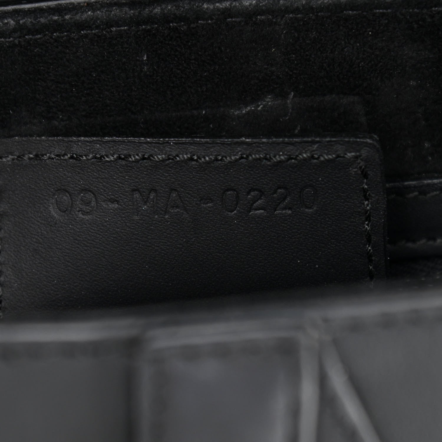 Christian Dior Ultra Matte Calfskin Saddle Bag Black 7 of 13