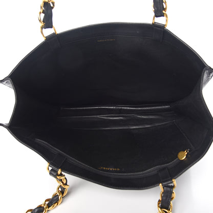 Chanel Lambskin CC Shoulder Bag Black 4 of 10