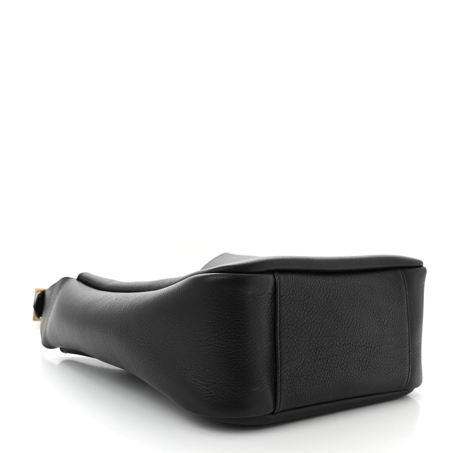 Saint Laurent Smooth Calfskin Small Le 5 A 7 Soft Hobo Black 4 of 10