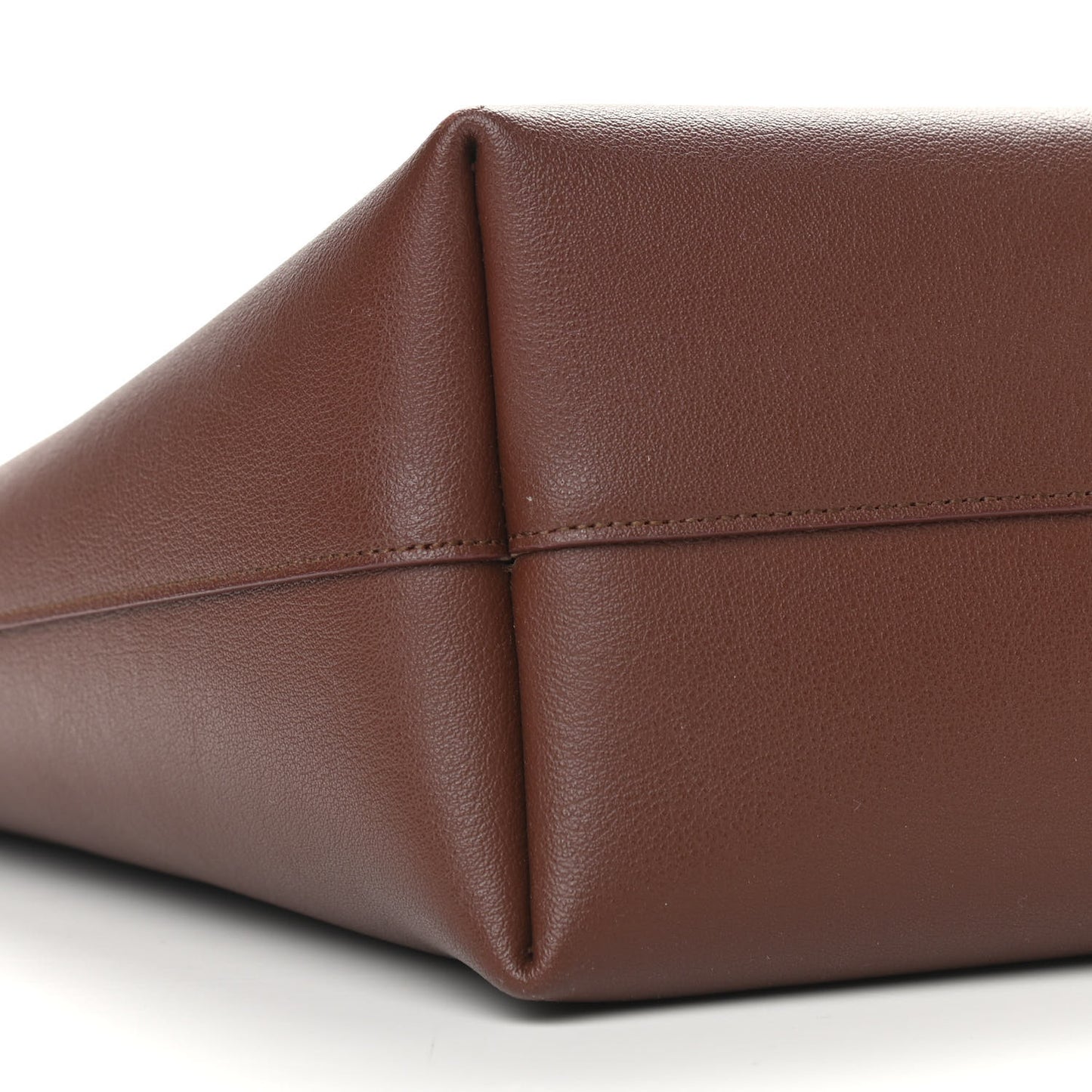 Calfskin Large Shopping Tote Cognac